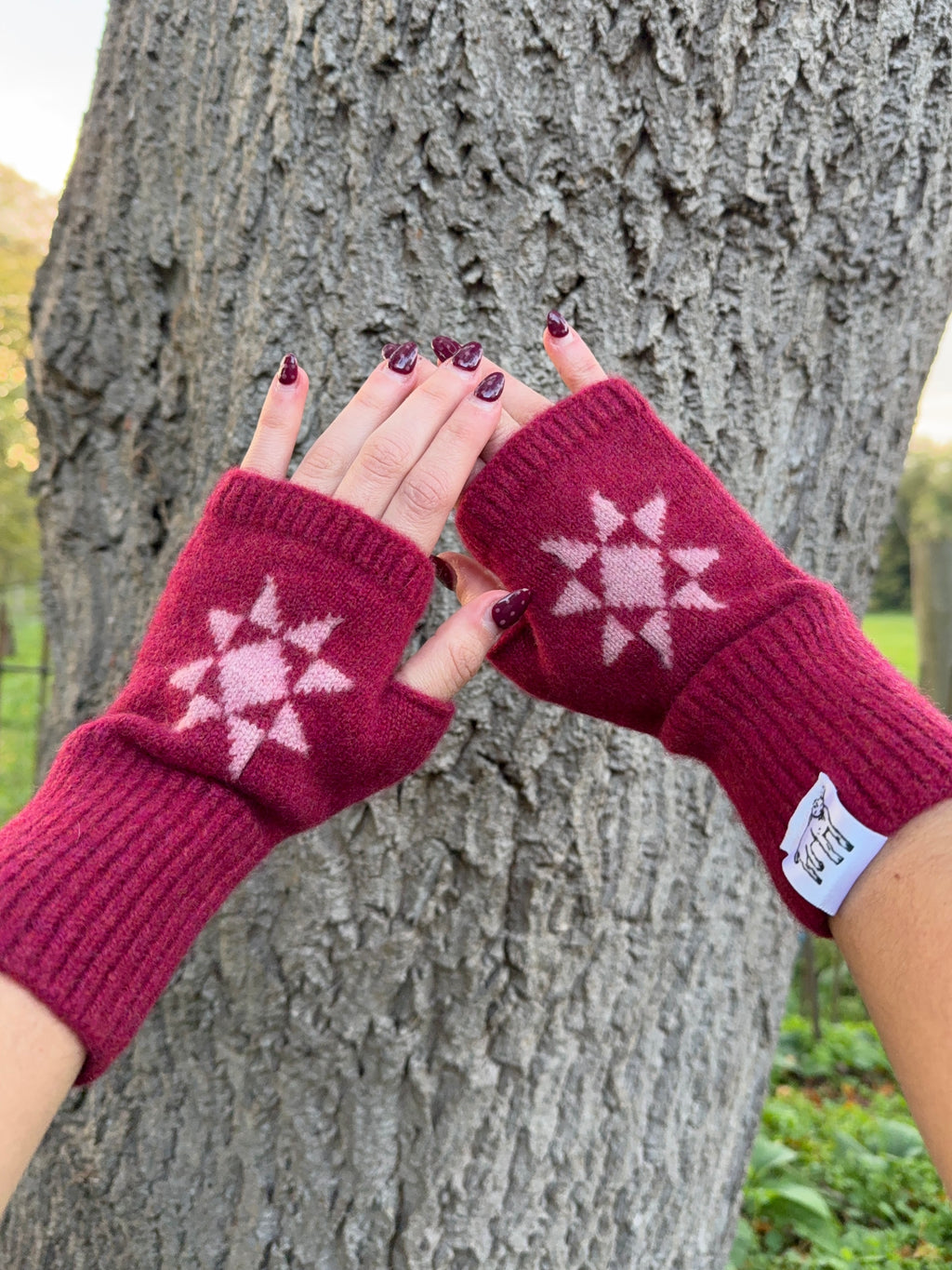 Iara fingerless gloves